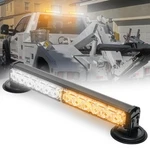 Booyu 14 Battery Powered Emergency Strobe Lights 13.5 Inch, Amber/white. Fixed Price $63.99.