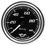 Equus Oil Pressure E7244*2 Chrome Mechanical Gauge. Fixed Price $37.04.