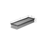 Mahle Air Filter LX35 - Fits Vauxhall Genuine Part Oe Matching & Quality. Fixed Price $16.57.