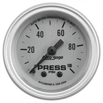 Autometer 2334 Autogage Mechanical Oil Pressure Silver Gauge 0-100PSI 2-1/16". Fixed Price $64.98.