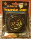 New Lumen Auto Car Illuminated Temperature Gauge 82-21-68 Nos Modular 12V Dash. Fixed Price $22.99.