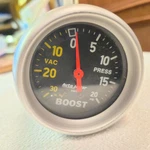 Boost/vacuum Mechanical Gauge Auto Meter 3401. Fixed Price $75.00.