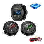 12V-24V Car Marine Motorcycle Led Digital Voltmeter Voltage Battery Gauge. Fixed Price $9.99.