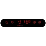Summit Racing Panel Digital 13 3/4" Width 3.1/4" Height Deep 6-GAUGES. Fixed Price $339.99.