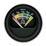 Faria Coral Black 2" Fuel Level Gauge (E-1/2-F) F13001. Fixed Price $46.99.