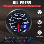2" 52MM Digital Pointer 7 Color Led 0-100 Psi Oil Pressure Gauge Meter& Sensor. Fixed Price $35.48.