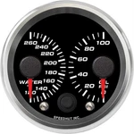 Speedhut R25-DG1-REV 2-5/8" Dual Gauge, Water Temp/oil Pressure. Fixed Price $225.41.
