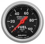 Auto Meter Fuel Pressure Gauge 3312 Sport-comp 100 Psi 2-1/16" Mechanical. Fixed Price $84.72.
