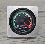 Vdo Cockpit Mechanical Vacuum Gauge 2 1/16" Dia Black Face W/ Mount. Fixed Price $34.99.