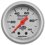 Autometer 4312 Ultra-lite Fuel Pressure Gauge 0-100 Psi 1/16" Diameter. Fixed Price $99.95.