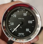 Austin Healey, Mg, Triumph Smiths Oil Temp C Gauge TG1301/02. Fixed Price $349.53.