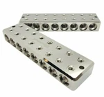 Pair Ill Customz 8 In Out 1/0 Awg Gauge Power And Ground Distribution Blocks. Fixed Price $59.99.