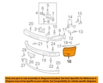 Gm Oem 11-13 Silverado 1500 Front Bumper Components-end Cap 20985757. Fixed Price $428.82.