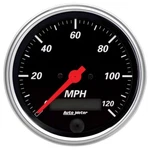Autometer Designer Black 3-3/8IN Electric 120MPH Programmable Speedometer. Fixed Price $332.02.