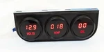 Intellitronix 3-GAUGE Led Digital Panel Voltmeter, Water Temp, Oil Pressure. Fixed Price $144.33.