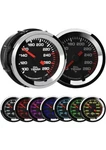 52MM Sinco Tech Black 7 Color Metric Oil Temperature Gauge Meter. Fixed Price $31.49.