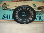 Speedometer Face Plate, New. 72-74 Corvette. Fixed Price $49.25.