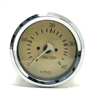 Vdo Allentare Teak Cream 4000RPM 3-3/8" 85MM Diesel Tachometer 333-12281. Fixed Price $90.00.