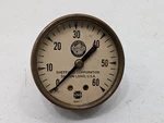 Vintage Sheffield Corporation Pressure Gauge Brass Usg 16367-1. Fixed Price $149.95.