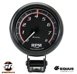 Equus E6088 Tachometer Black Gauge 6000 Series To 8000 Rpm 3-3/8" Electric. Fixed Price $74.50.