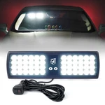 Xprite 48 Led Emergency Warning White Windshield Visor Strobe Light Dash Lamps. Fixed Price $20.99.