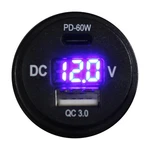 Race Sport RS51915B Round Socket Voltmeter Gauge And Charging Combo. Fixed Price $61.87.