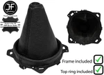 Black Leather Manual Gear Gaiter + Frame Top Ring For MK2 00-11. Fixed Price $127.07.