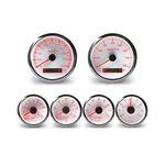 Waterwich 6 Gauge Set With Gps Speedometer Tachometer Oil Pressure Temp.... Fixed Price $224.97.