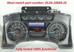 2013 Ford F-150 Instrument Panel Cluster Speedometer DL34-10849-JG 139K. Fixed Price $200.24.