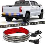 Xridonsen 48 Inch Truck Tailgate Strobe Lights Strip Amber/blue. Fixed Price $67.25.