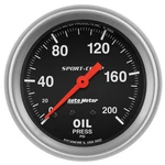 Autometer 3422 Sport-comp Series 2-5/8" Oil Pressure Gauge, 0-200 Psi. Fixed Price $124.50.