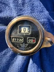 1920'S Reo Speedometer, North East Electric Co. Rochester Vintage Antique Rare. Fixed Price $48.00.