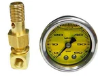 Vms Honda Acura 1/2" 60PSI Yellow Fuel Pressure Gauge Liquid Filled 1/8" Npt. Fixed Price $942.95.