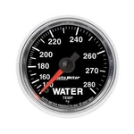 Autometer Gs Mechanical Water Temperature Gauge 2 1/16" Dia Black Face 3831. Fixed Price $129.98.