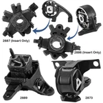 Engine Motor Mounts & Transmission Set Of 4 Pcs Ford Contour 2.0L At!. Fixed Price $75.99.