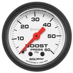 Autometer 5705 Phantom Mechanical Boost Pressure Gauge 0-60PSI 2-1/16". Fixed Price $95.36.