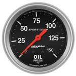 Autometer 3423 Sport-comp Series 2-5/8" Oil Pressure Gauge, 0-150 Psi. Fixed Price $124.50.