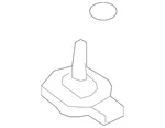 Genuine Volkswagen Oil Level Sensor 06E-907-660. Fixed Price $169.69.