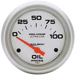 Auto Meter 4427 Ultra-lite Oil Pressure Gauge. Fixed Price $114.99.