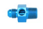 Aeroquip #8 To 3/8IN Npt Str Adpt W/ 1/8IN Port FCM2279. Fixed Price $25.69.