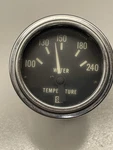 Vintage Stewart Warner Water Temperature Gauge 1/16" Nos 827269 Hot Rot. Fixed Price $54.99.