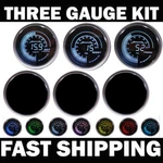Turbo Diesel Truck Gauge Kit 60PSI Boost Egt Fuel Pressure. Fixed Price $209.99.
