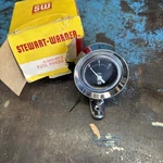 Vintage Stewart Warner 10 Psi Fuel Pressure Gauge And Bracket Bullet Shaped. Fixed Price $145.50.