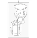 Genuine Honda 2020-2024 Cr-v Fuel Pump Assembly 17045-TPG-A01. Fixed Price $333.42.