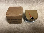 Nos Ford 29A-9273 1942 Mercury Dash Oil Pressure Gauge Unit. Fixed Price $45.00.
