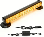 Booyu 14" Battery Powered Emergency Strobe Inchs, #02 Amber/amber/amber. Fixed Price $58.68.