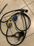 Prosub Dx 500 Diving Scuba Regulators Genesis Gauges Command Air Turbo Boost. Fixed Price $69.00.