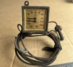 Rare Vintage Smiths Gold Art Deco Oil & Water Temperature Gauge Classic Car. Fixed Price $130.18.