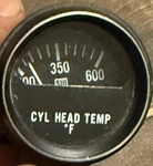 Stewart Warner Sw, Cyl Head Temp Gauge 825549 Made Usa Vintage. Fixed Price $18.00.