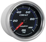 Autometer Cobalt Mechanical Oil Pressure Gauge 5/8" Dia Black Face 7921. Fixed Price $116.98.